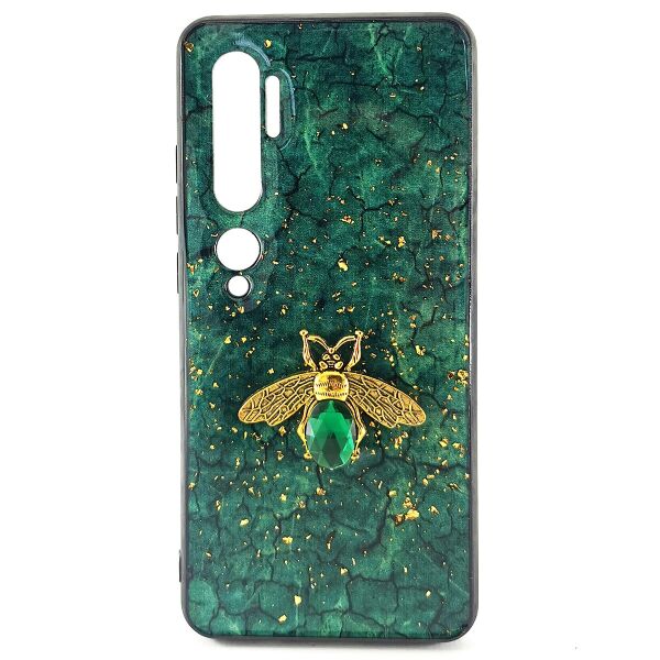 

Чехол Epoxy Bee Case для Xiaomi Mi Note 10 / 10 Pro Green