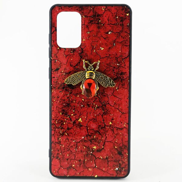 

Чехол Epoxy Bee Case для Samsung Galaxy A51 Red