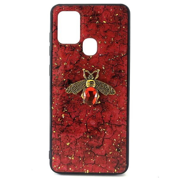 

Чехол Epoxy Bee Case для Samsung Galaxy M31 Red