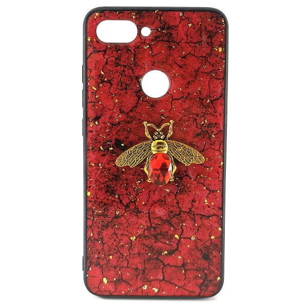 

Чехол Epoxy Bee Case для Xiaomi Mi 8 Lite Red