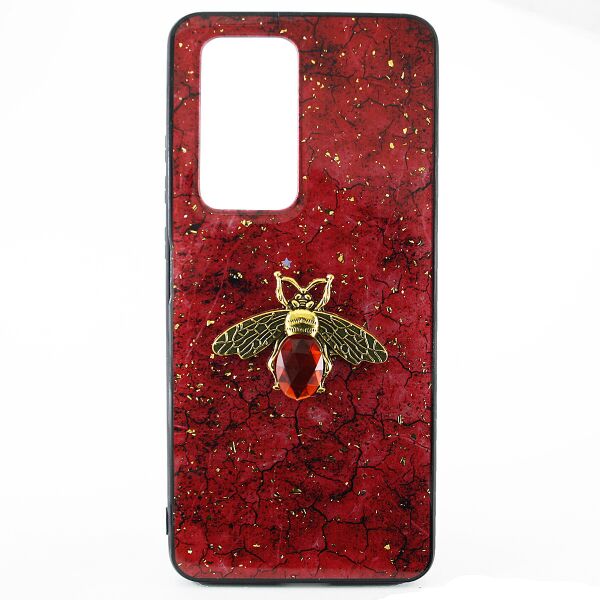 

Чехол Epoxy Bee Case для Huawei P40 Pro Red