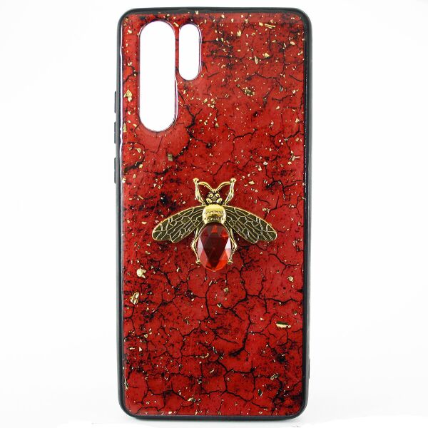 

Чехол Epoxy Bee Case для Huawei P30 Pro Red