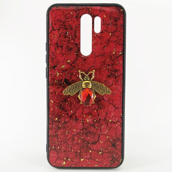 

Чехол Epoxy Bee Case для Xiaomi Redmi 9 Red