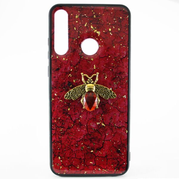 

Чехол Epoxy Bee Case для Huawei Y6P Red