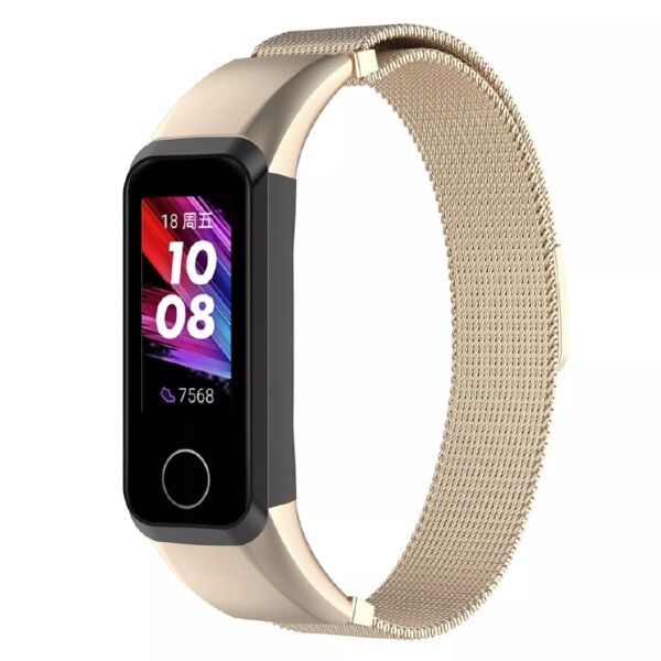 

Ремешок Magnetic Metal Strap для Huawei Band 4/Honor Band 5i Gold