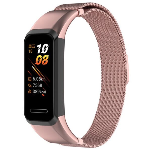 

Ремешок Magnetic Metal Strap для Huawei Band 4 / Honor Band 5i Rose Gold