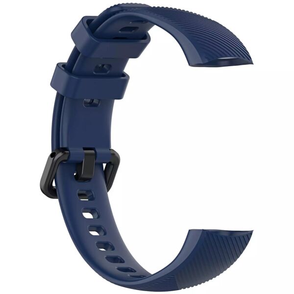 

Ремешок Twill Silicone Strap для Huawei Band 3 / 3 Pro / 4 Pro Dark Blue
