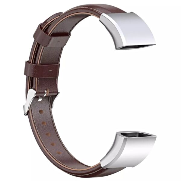 

Кожаный ремешок Leather Strap для Huawei Band 3/3 Pro/4 Pro Brown