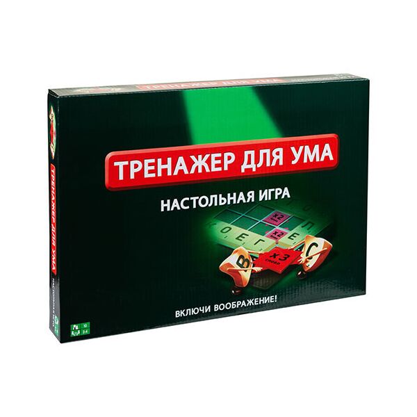 

Тренажер для ума - Scrabble на русском, 55065R