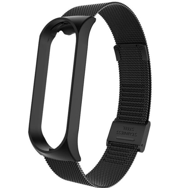 

Ремешок Milanese Loop Strap для Xiaomi Mi Band 5 Black