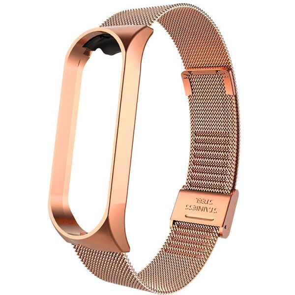 

Ремешок Milanese Loop Strap для Xiaomi Mi Band 5 Gold