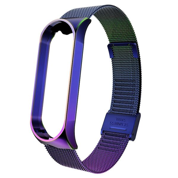 

Ремешок Milanese Loop Strap для Xiaomi Mi Band 5 Nacre