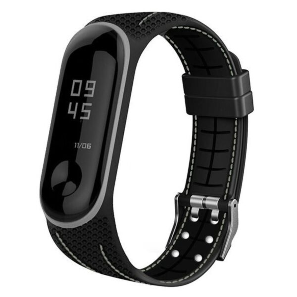 

Ремешок Honeycomb Pattern для Xiaomi Mi Band 5 Grey