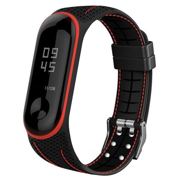 

Ремешок Honeycomb Pattern для Xiaomi Mi Band 5 Red