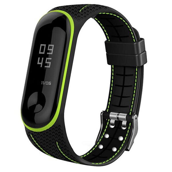 

Ремешок Honeycomb Pattern для Xiaomi Mi Band 5 Lime