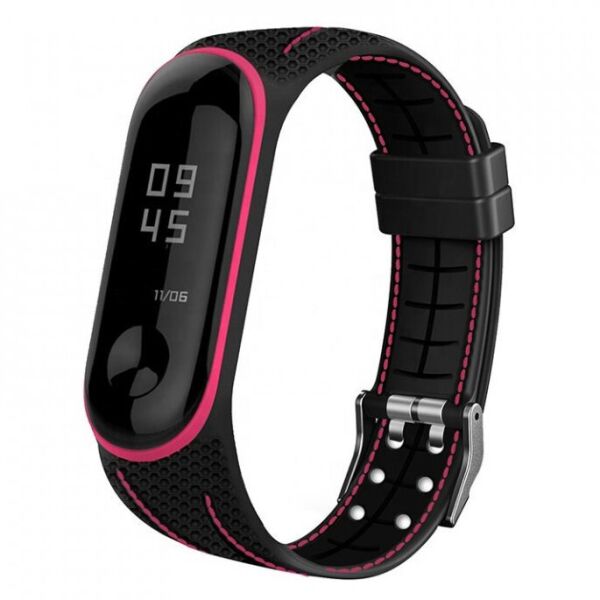 

Ремешок Honeycomb Pattern для Xiaomi Mi Band 5 Rose