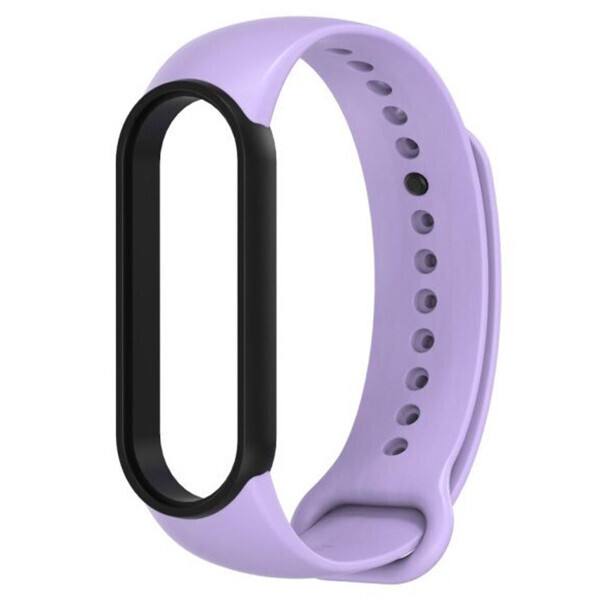 

Ремешок MiJobs Double Color для Xiaomi Mi Band 5 Lilac
