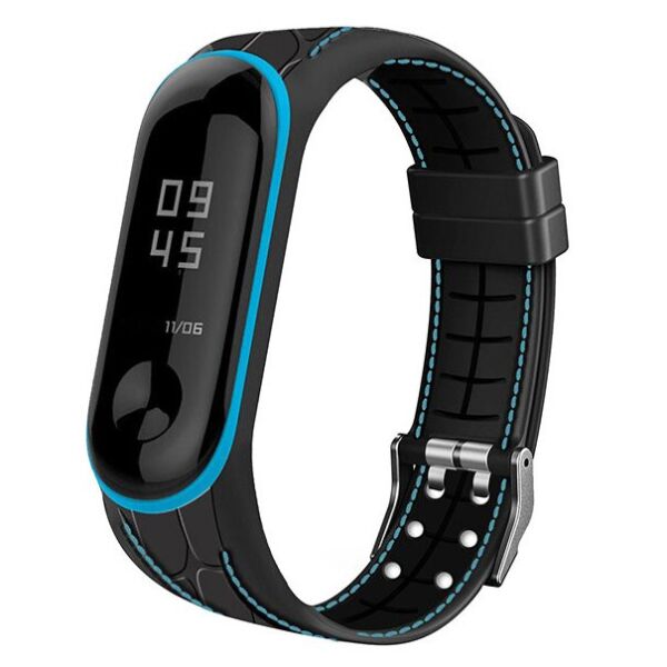 

Ремешок Bamboo Pattern для Xiaomi Mi Band 5 Blue