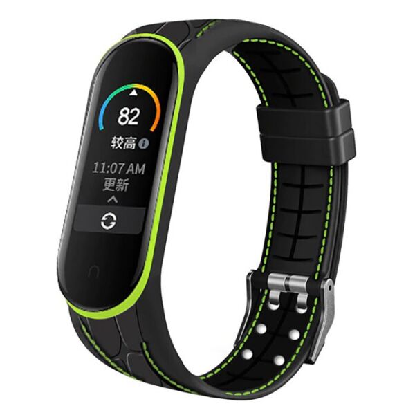 

Ремешок Bamboo Pattern для Xiaomi Mi Band 5 Lime