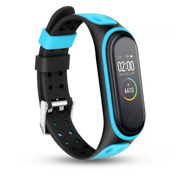 

Ремешок Silicone Strap для Xiaomi Mi Band 5 Blue