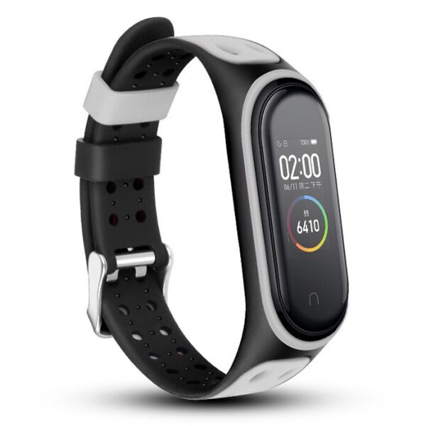 

Ремешок Silicone Strap для Xiaomi Mi Band 5 Grey