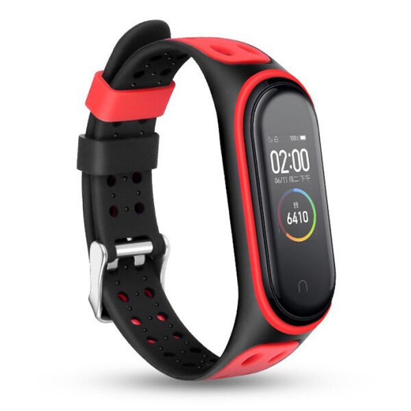 

Ремешок Silicone Strap для Xiaomi Mi Band 5 Red