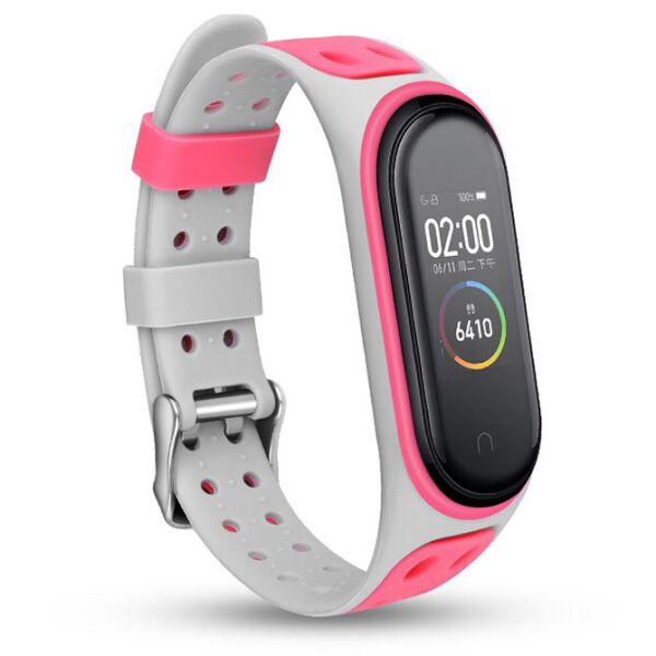 

Ремешок Silicone Strap для Xiaomi Mi Band 5 Rose