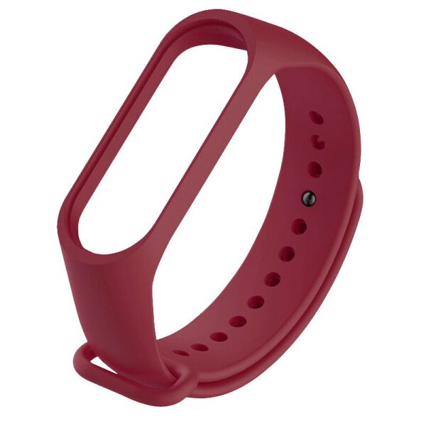 

Ремешок Colored Strap для Xiaomi Mi Band 3/4 Бордовый