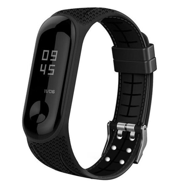

Ремешок Honeycomb Pattern для Xiaomi Mi Band 5 Black