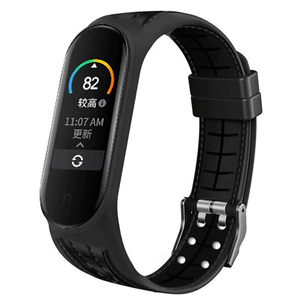 

Ремешок Two-line Strap для Xiaomi Mi Band 5 Black