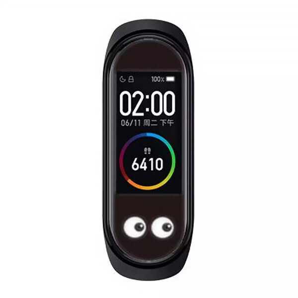 

Защитная плёнка с рисунком Slim Protector для Xiaomi Mi Band 4 Eyes