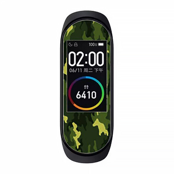 

Защитная плёнка с рисунком Slim Protector для Xiaomi Mi Band 4 Camouflage 1