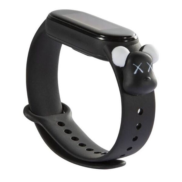 

Ремешок Cartoon Strap для Xiaomi Mi Band 5 Black Kaws