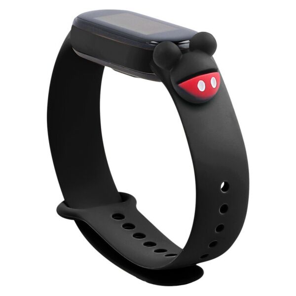 

Ремешок Cartoon Strap для Xiaomi Mi Band 5 Black Mickey