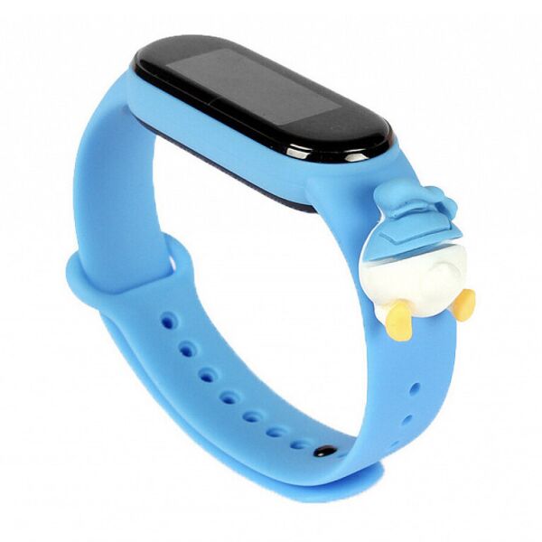 

Ремешок Cartoon Strap для Xiaomi Mi Band 5 Blue Daisy