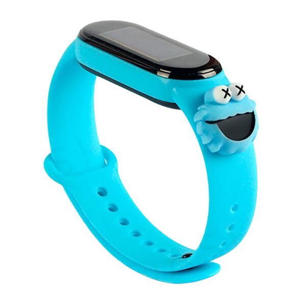 

Ремешок Cartoon Strap для Xiaomi Mi Band 5 Cookie Monster