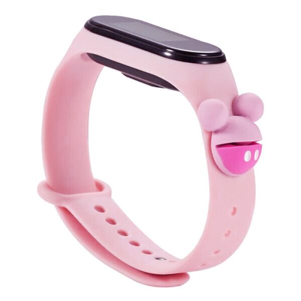 

Ремешок Cartoon Strap для Xiaomi Mi Band 5 Rose Mickey