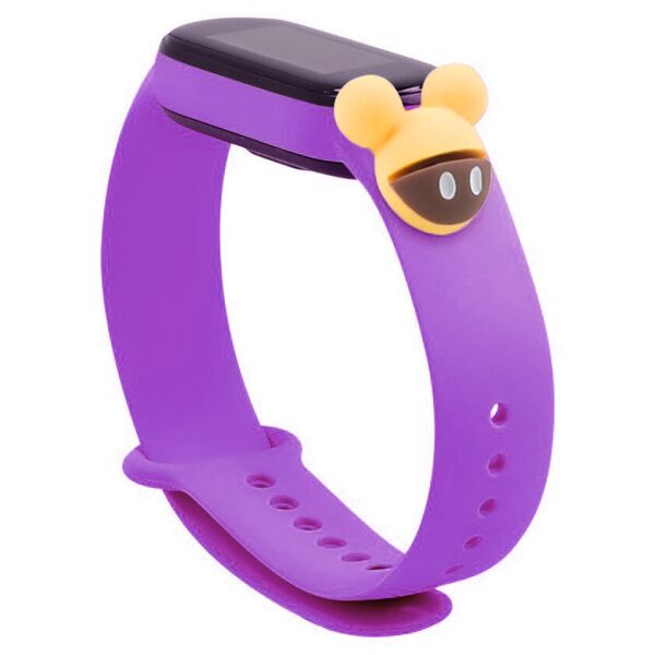 

Ремешок Cartoon Strap для Xiaomi Mi Band 5 Purple Mickey