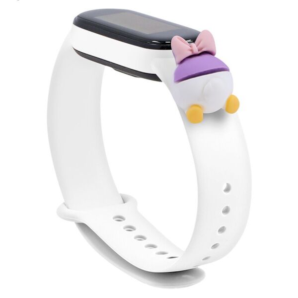 

Ремешок Cartoon Strap для Xiaomi Mi Band 5 White Daisy