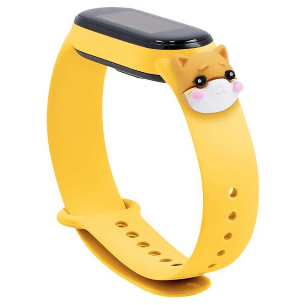 

Ремешок Cartoon Strap для Xiaomi Mi Band 5 Yellow Fox
