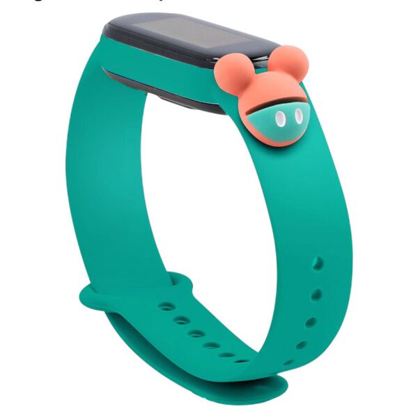

Ремешок Cartoon Strap для Xiaomi Mi Band 5 Turquise Mickey