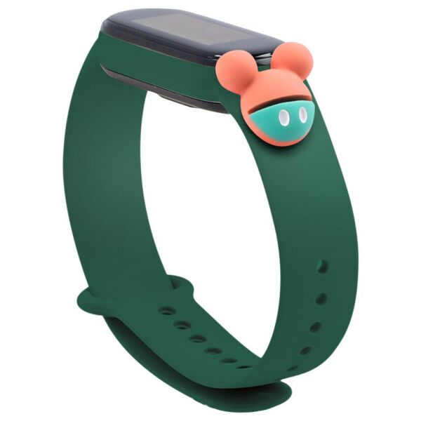 

Ремешок Cartoon Strap для Xiaomi Mi Band 5 Green Mickey