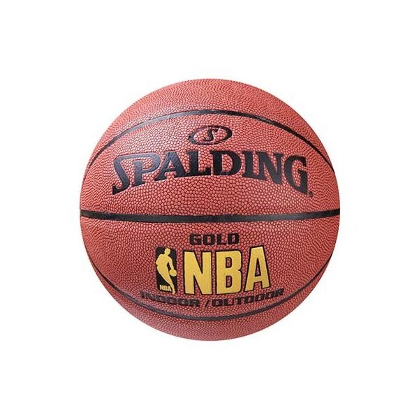

Мяч баскетбольный Spalding №7 PU NBA Gold, SPL7-PU/GL