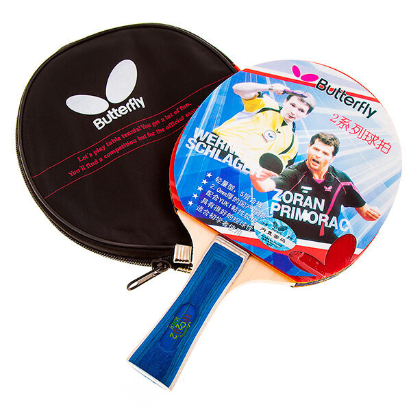 

Ракетка для настольного тенниса Butterfly 2*, 1 шт, TBC-202