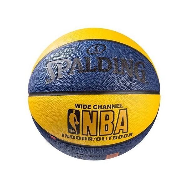

Мяч баскетбольный Spalding №7 PU, желто-синий, 5872-40