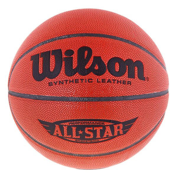 

Мяч баскетбольный Wilson №7 PU AllStar, темно-красный, W293-8RG
