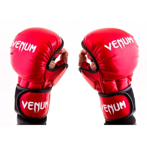 

Перчатки Venum MMA, L, красный, VM415-LR