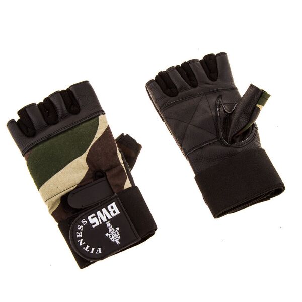 

Перчатки атлетические ARMY кожа, напульсник, черные, M, SV-5001-M