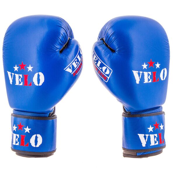 

Боксерские перчатки Velo AIBA, кожа, 12oz, синий, VLS01-12B