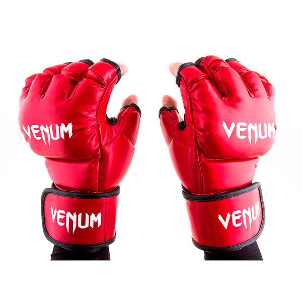 

Перчатки Venum MMA, S, красный, VM364-SR